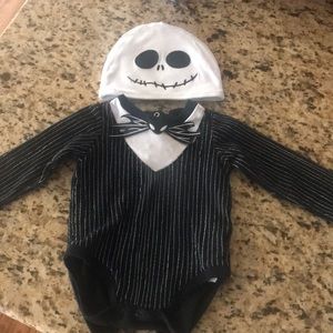 Disney baby Jack the Skeleton onsie & hat